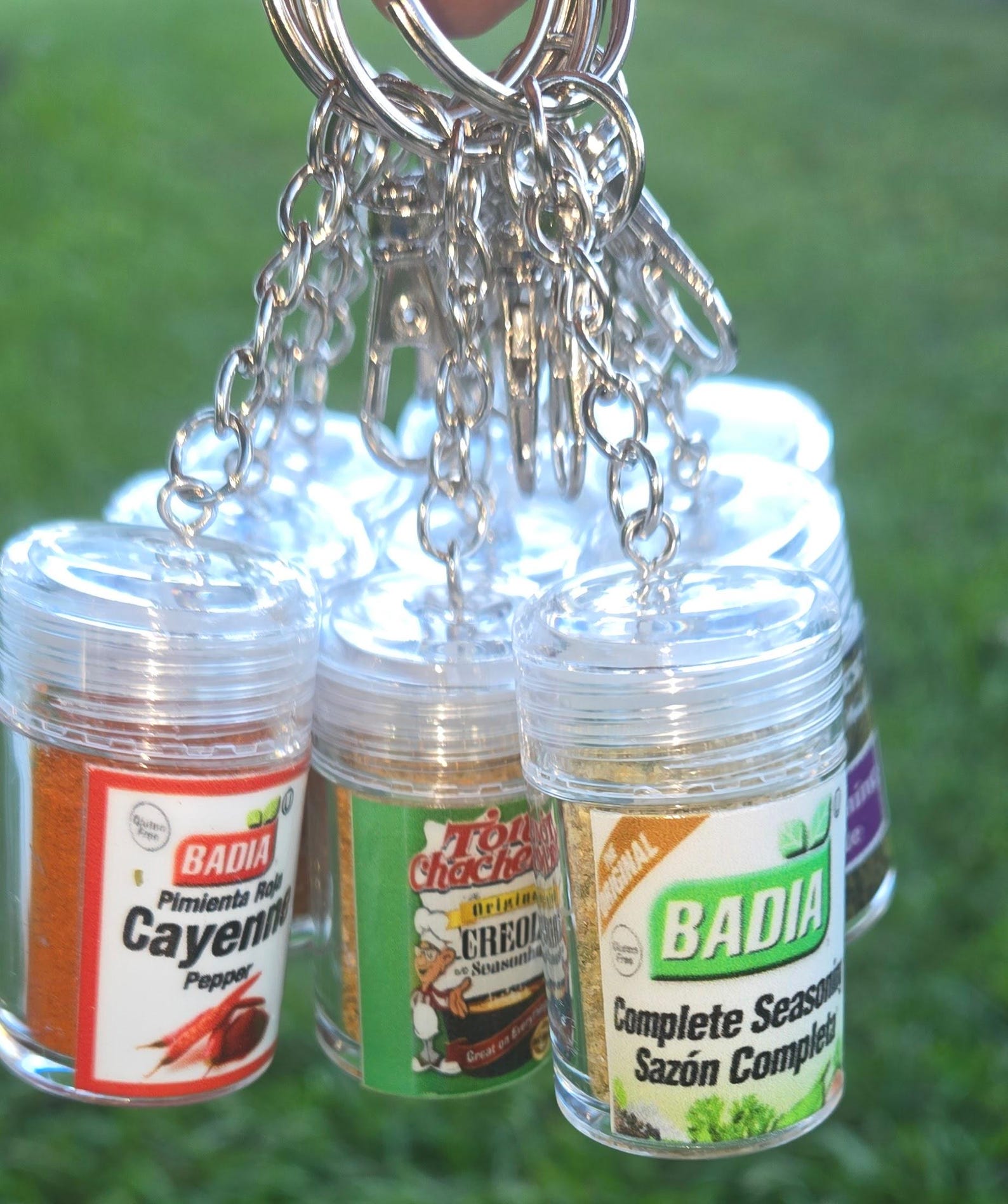 Seasoning Keychain: Refillable & Functional Travel Seasoning - Etsy