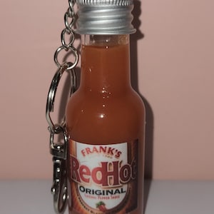 Hot Sauce Keychain RedHot (Empty)