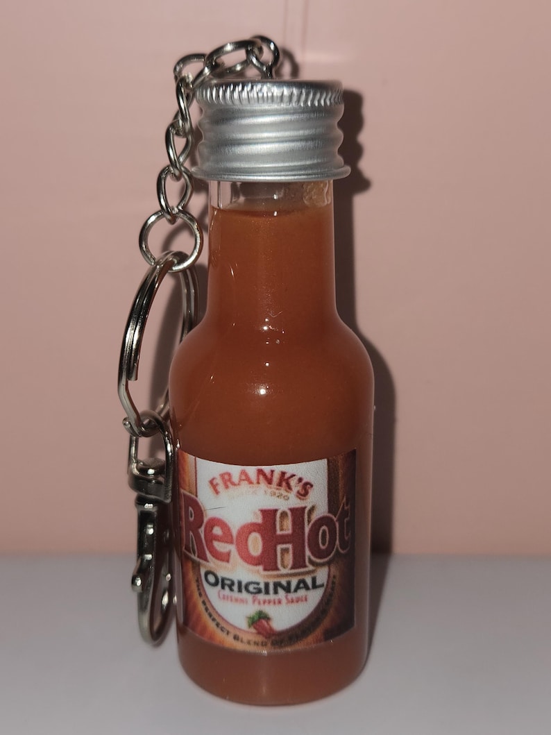 Hot Sauce Keychain RedHot (Empty)