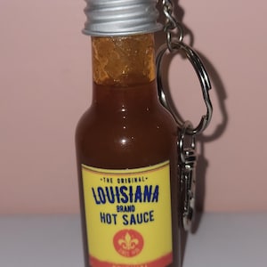 Hot Sauce Keychain Louisiana (Empty)