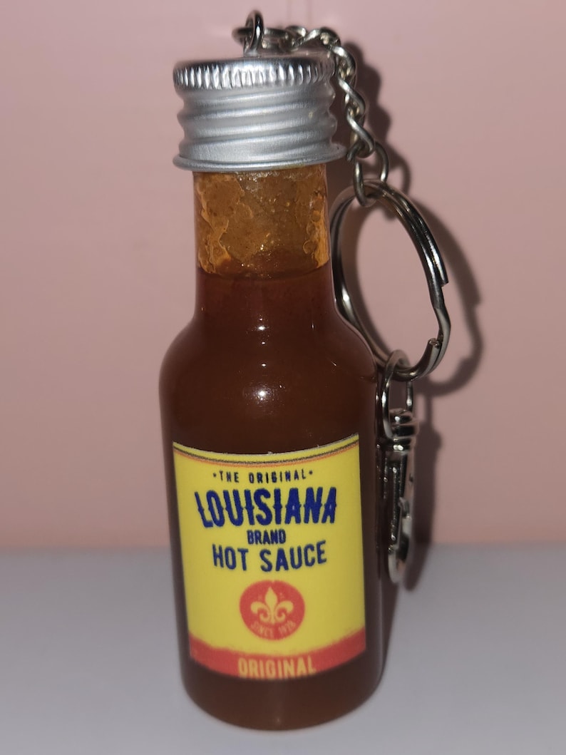 Hot Sauce Keychain Louisiana (Empty)