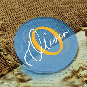 Custom Baby Shower Favors for Guests, Personalized Acrylic Coaster, Baby Shower Gifts in Bulk, Baptism Favors Ideas, Baby Shower Gift Ideas