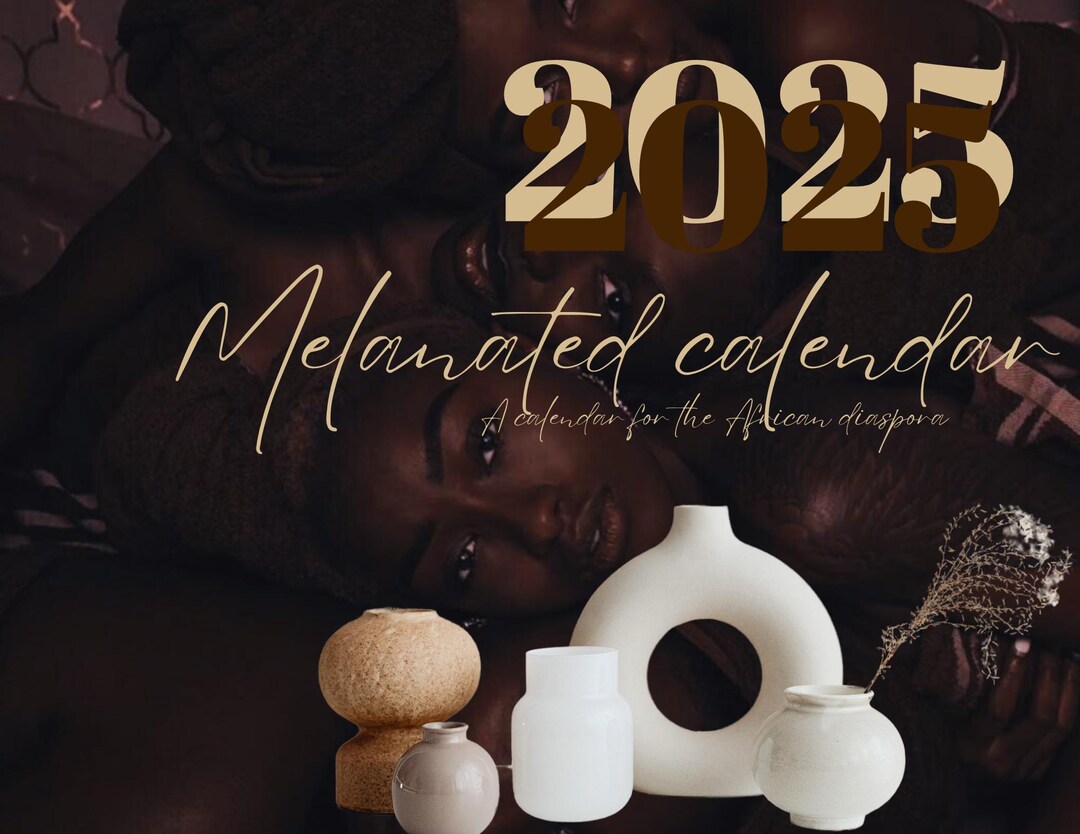 African Diaspora Calendar (print & Ship) - Etsy