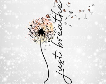 Just Breathe Tumbler Wrap
