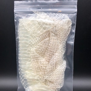 Snake Skin/Shed Bag,  Cruelty-Free & Natural, Highest Quality, Various sizes, Ball Python, Corn Snake, Scales, Craft, Jewelry, Soap, Display