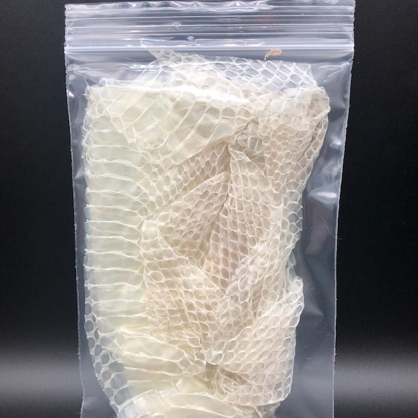 Snake Skin/Shed Bag,  Cruelty-Free & Natural, Highest Quality, Various sizes, Ball Python, Corn Snake, Scales, Craft, Jewelry, Soap, Display