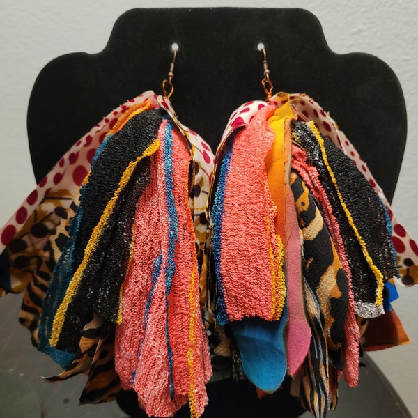 Fringe Earrings Etsy