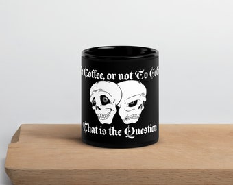 Black Glossy Mug