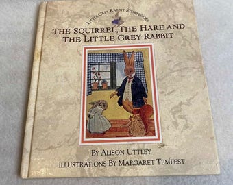 Vintage Little Grey Rabbit Storybooks Kinderbuch (1986) - Das Eichhörnchen, der Hase und das kleine graue Kaninchen