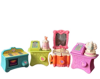 My Little Pony Playset G3 Salon Cafe Oven Rare Collectible