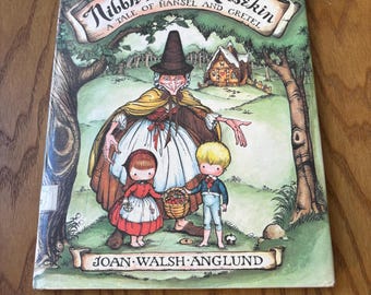 Vintage "Nibble Nibble Mousekin" by Joan Walsh Anglund - Dustjacket Hardcover Book Library Copy