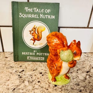 Beatrix Potter Squirrel Nutkin Figurine - Etsy