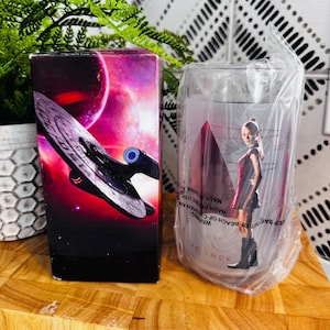 Burger King Star Trek Uhura Glass 2008  NIP, NIB