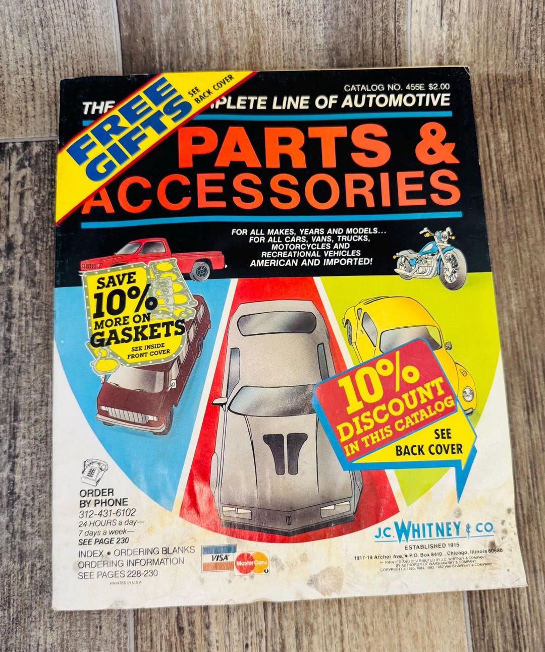 JC WHITNEY CATALOG Automotive Parts Accessories Etsy