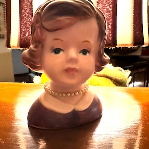 Lady Head  Vase