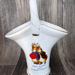 Beswick Basket Vase - Etsy
