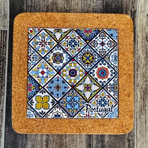 Cork Base/ Fish or Tile/ Base for Pots/ Hot Utensils/ Tile/ Kitchen Decoration/ Useful Gift/ Portugal