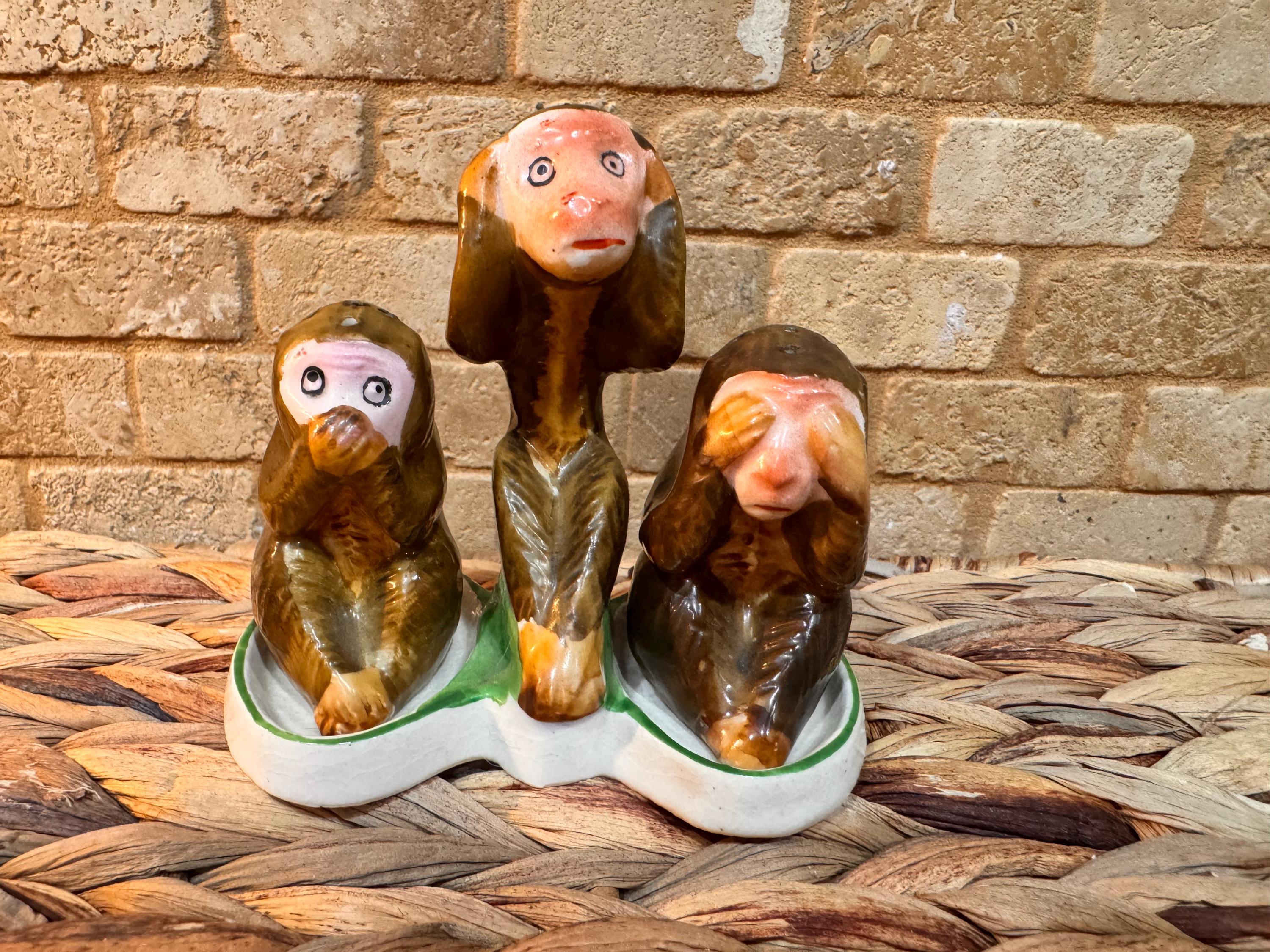 Japan Monkey Salt Shaker - Etsy
