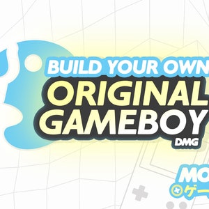 Build Your Own DMG - Custom Modded Gameboy DMG - New IPS Screen, Speaker,backlit, Shell, and Upgrades Available!