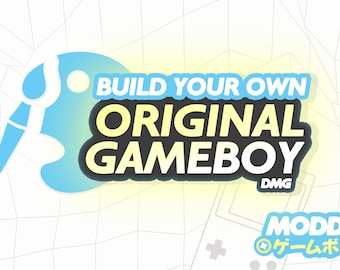 Build Your Own DMG - Custom Modded Gameboy DMG - New IPS Screen, Speaker,backlit, Shell, and Upgrades Available!