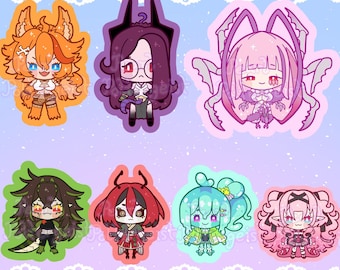 ¡PREVENTA de almohadas de personajes Vtuber indie de 12 pulgadas! ¡FINALIZA EL 31 DE MAYO!