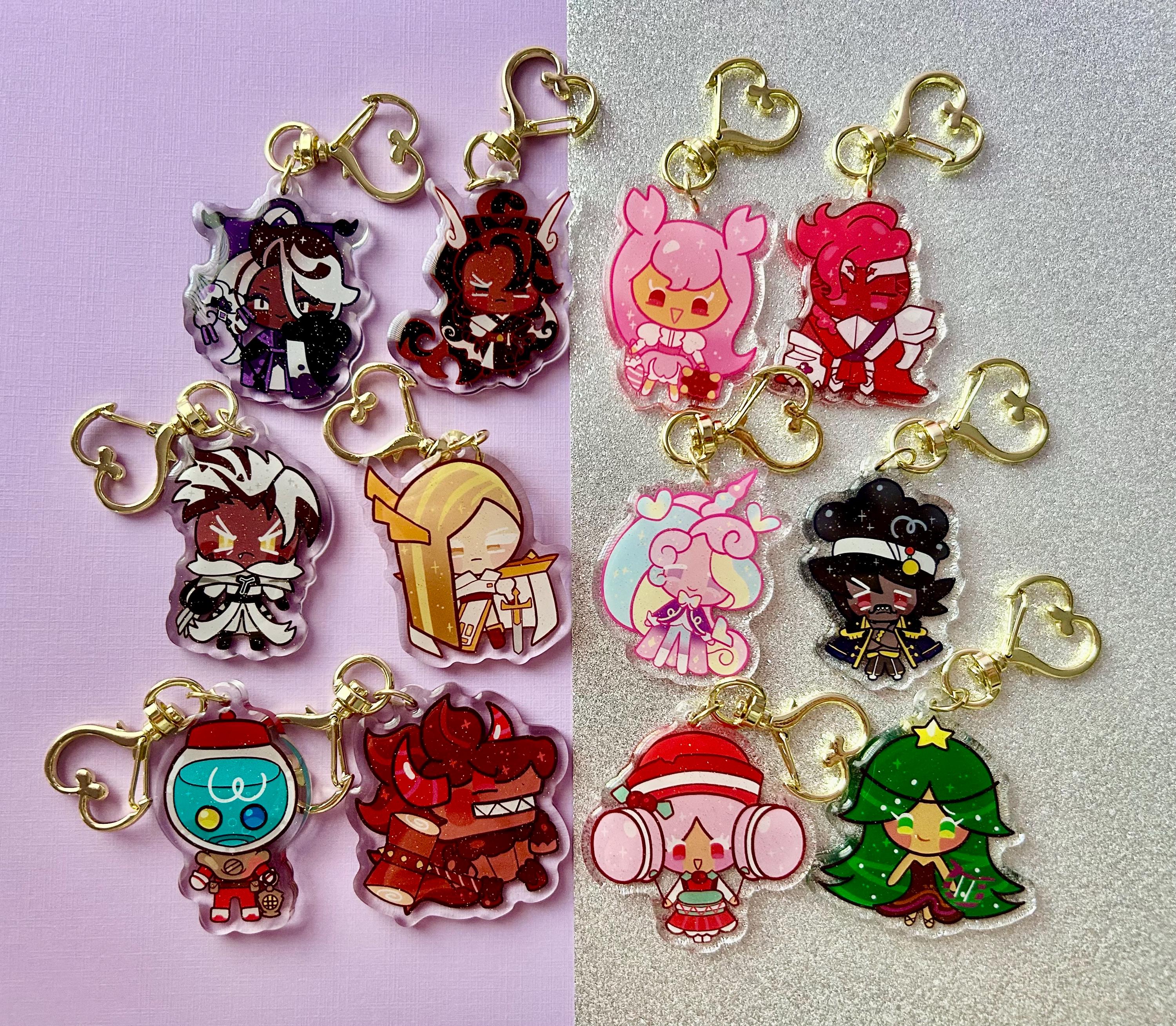 Cookie Etsy keychains 日本 run クッキーランキングダム シャドー