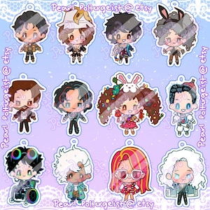 2インチ デート・エブリシング Vol.1 両面グリッターエポキシキーチェーン