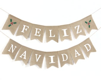 Feliz Navidad, Feliz Navidad Banner, Christmas Decor, Feliz Navidad Decor, Hispanic Christmas Decor, Christmas Decor, Holiday Decor