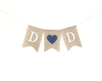 Fathers Day Burlap Banner,  Dad Banner, Fathers Day Burlap Banner, Fathers Day Garland, Fathers Day Bunting, Dad Gift, Fathers Day Gift