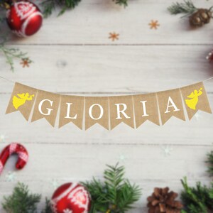 Merry Christmas Banner, Merry Christmas Bunting, Christmas Decor, Holiday Decor, Burlap Bunting Garland, Christmas Decorations, Christmas