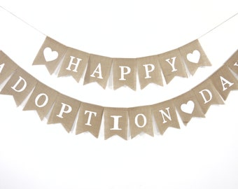 Happy Adoption Day Banner, Adoption Day Banner, Adoption Day Decoration, Adoption Banner, Happy Adoption Day Decor, Adoption Decor,