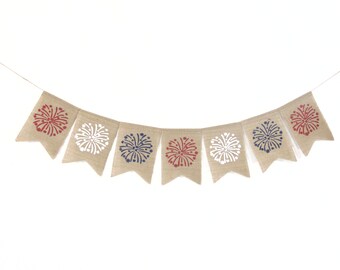 4th of July Decor, American Flag Banner, Patriotic Banner, 4th of July Banner, Independence Day Banner, Patriotic Decor, American Banner