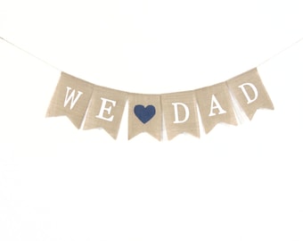 Happy Fathers Day Burlap Banner, Fathers Day Banner, Fathers Day Burlap, Fathers Day Garland, Fathers Day Bunting, Fathers Day Gift