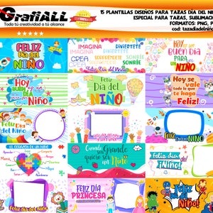 15 mug templates, templates for children&#39;s day cups 01, sublimation, high quality designs, PNG format, PSD, PowerPoint + mockups