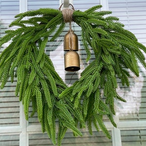 Norfolk Pine Real Touch Green Faux Stem