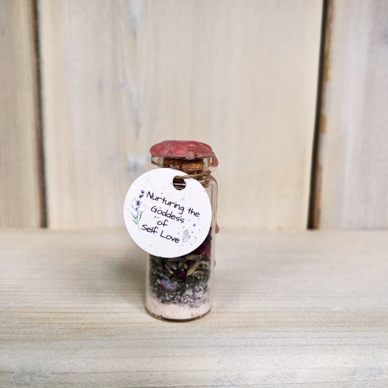 Nurturing the Goddess of Self Love Spell Jar, Love and Compassion Spell ...