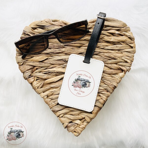 Leather Luggage Tag Etsy