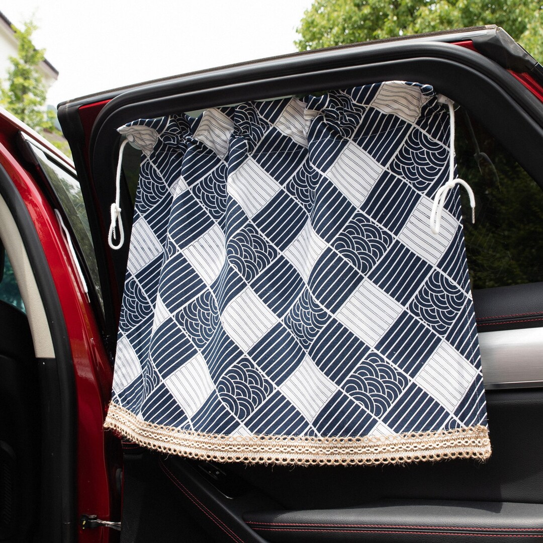 Boho Style Car Window Sun Shade Car Accessories for Girls Babys Women