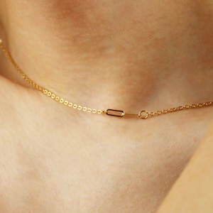 Personalized Jewelry Interlocking Link Necklace Connected Rings Relationship Jewelry Significant Other Necklace Girlfriend Gift Valentines
