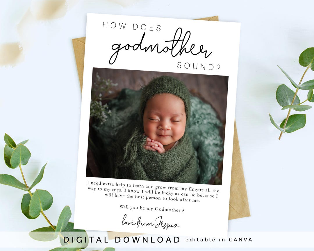 AIZFFZY Will You Be My Godfather Proposal From...