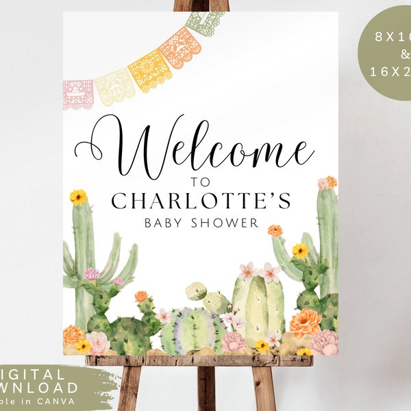 Cactus Baby Shower Decorations - Etsy