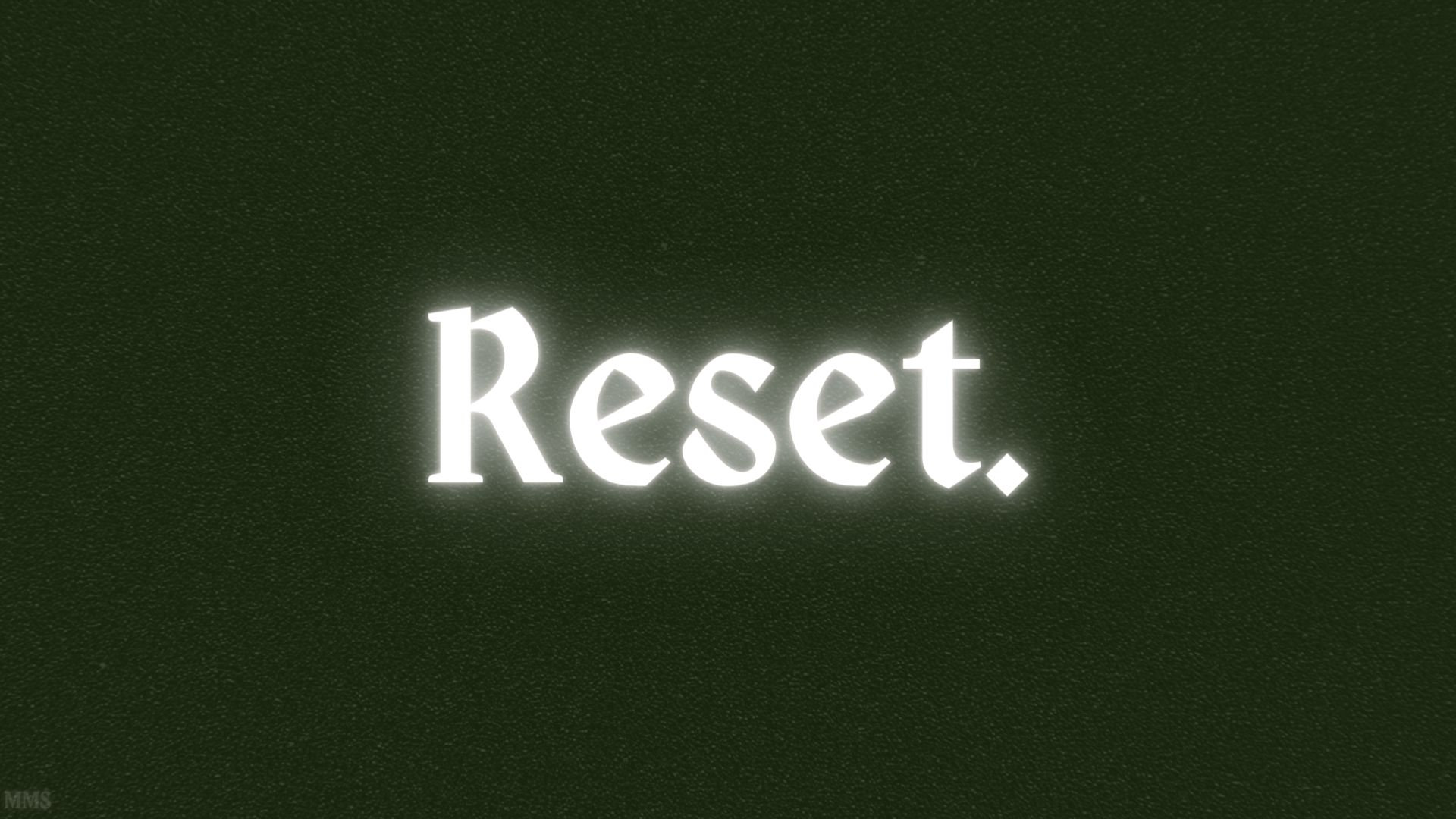 RESET Laptop Wallpaper Etsy