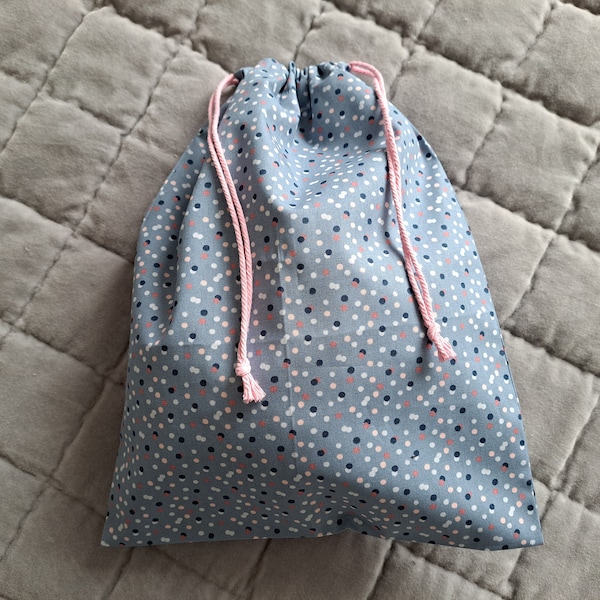 Pochon de rangement tissu, sac à lingerie, sac à vrac, zéro déchet, zéro waste, pochon homme ou femme