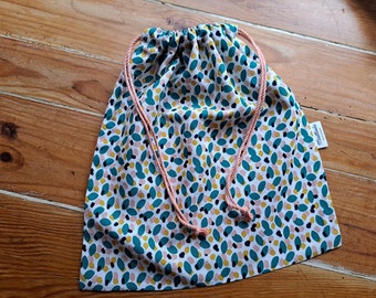 Pochon de rangement tissu, sac à lingerie, sac à vrac, zéro déchet, zero waste