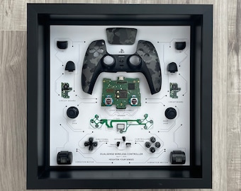 Camo DualSense Controller Teardown Art