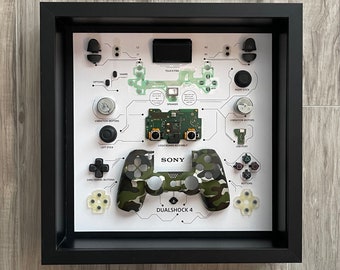 Camo DualShock 4 Controller Teardown Art