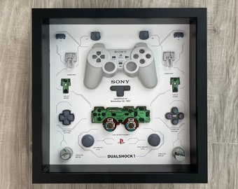 PlayStation one Controller Teardown Art
