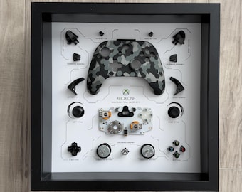 Abstract Xbox One Controller Teardown Art