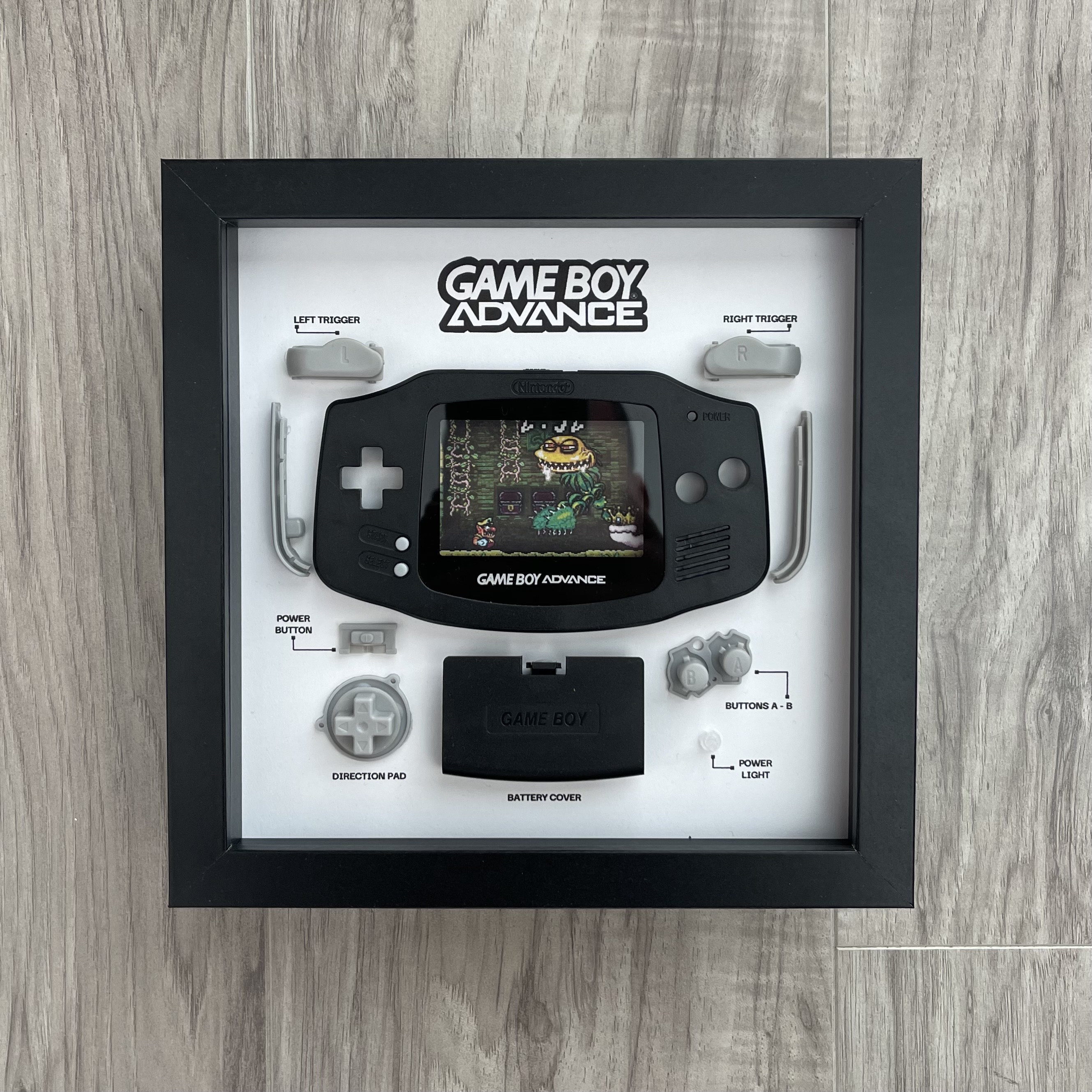 Black Gameboy Advance Teardown Art - Etsy