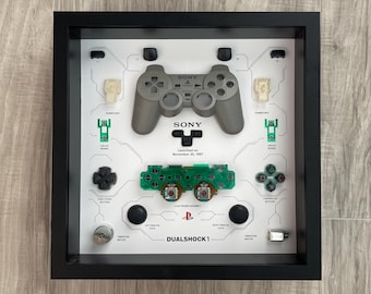 DualShock 1 Controller Teardown Art